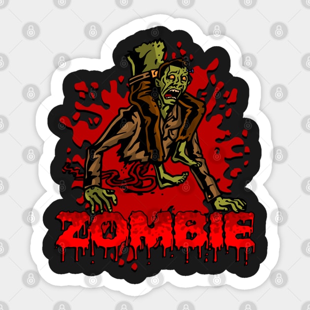 Zombie Apocalypse 4 Sticker by RadStar